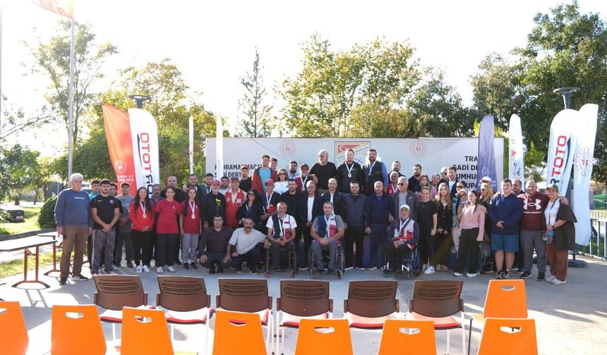 Sakaryalı sporcular Para Trap Türkiye Şampiyonası'na damga vurdu