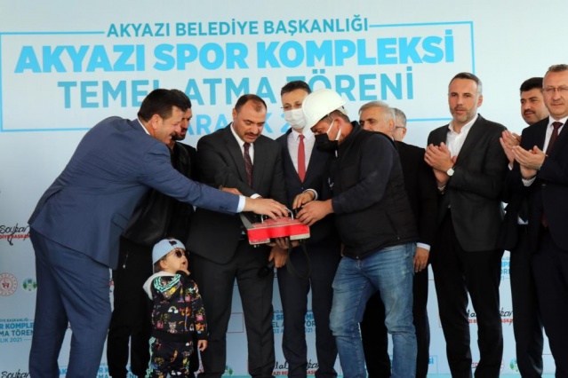 Akyazı Spor Kompleksi projesinde ilk adım atıldı