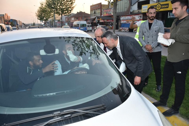 Başkan Tever ve Kılıç, sanayi esnafı ile iftar sofrasında buluştu