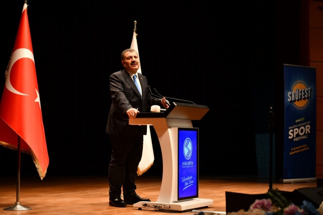 Bakan Koca’dan Sakarya Üniversitesine ziyaret