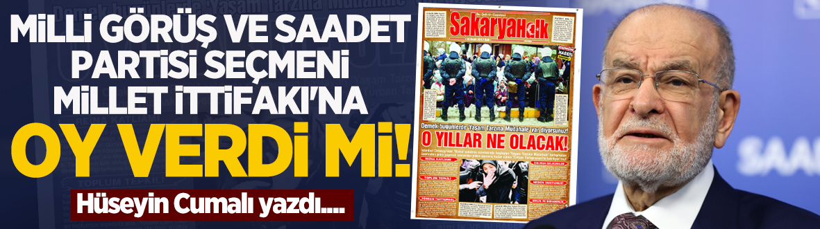 Milli Görüş ve CHP