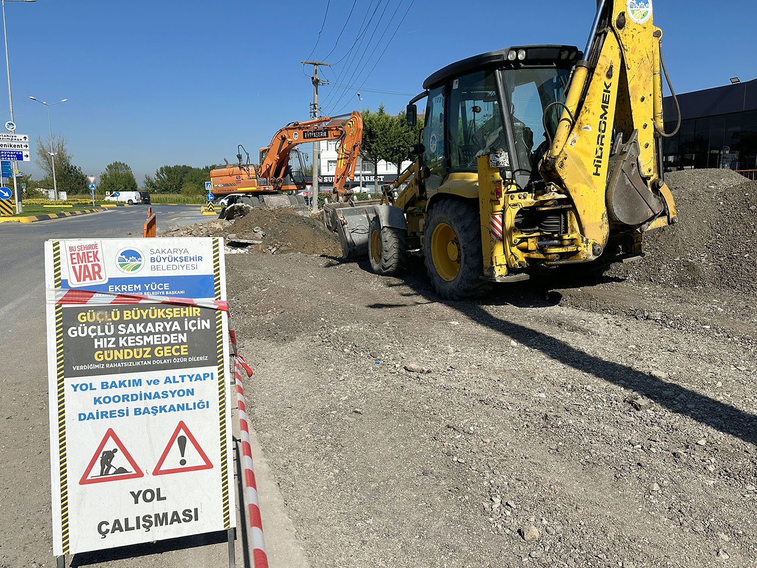 Büyükşehir o caddede dönüşüm çalışmalarına başladı