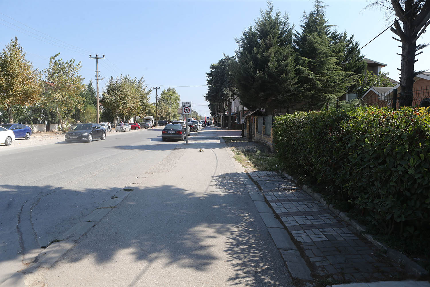 Büyükşehir o caddede dönüşüm çalışmalarına başladı5