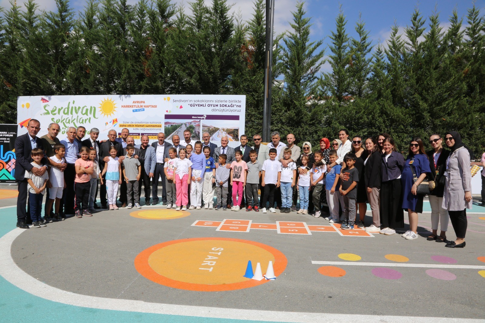 Çocuk Dostu Oyun Sokağı Serdivan’da Açıldı