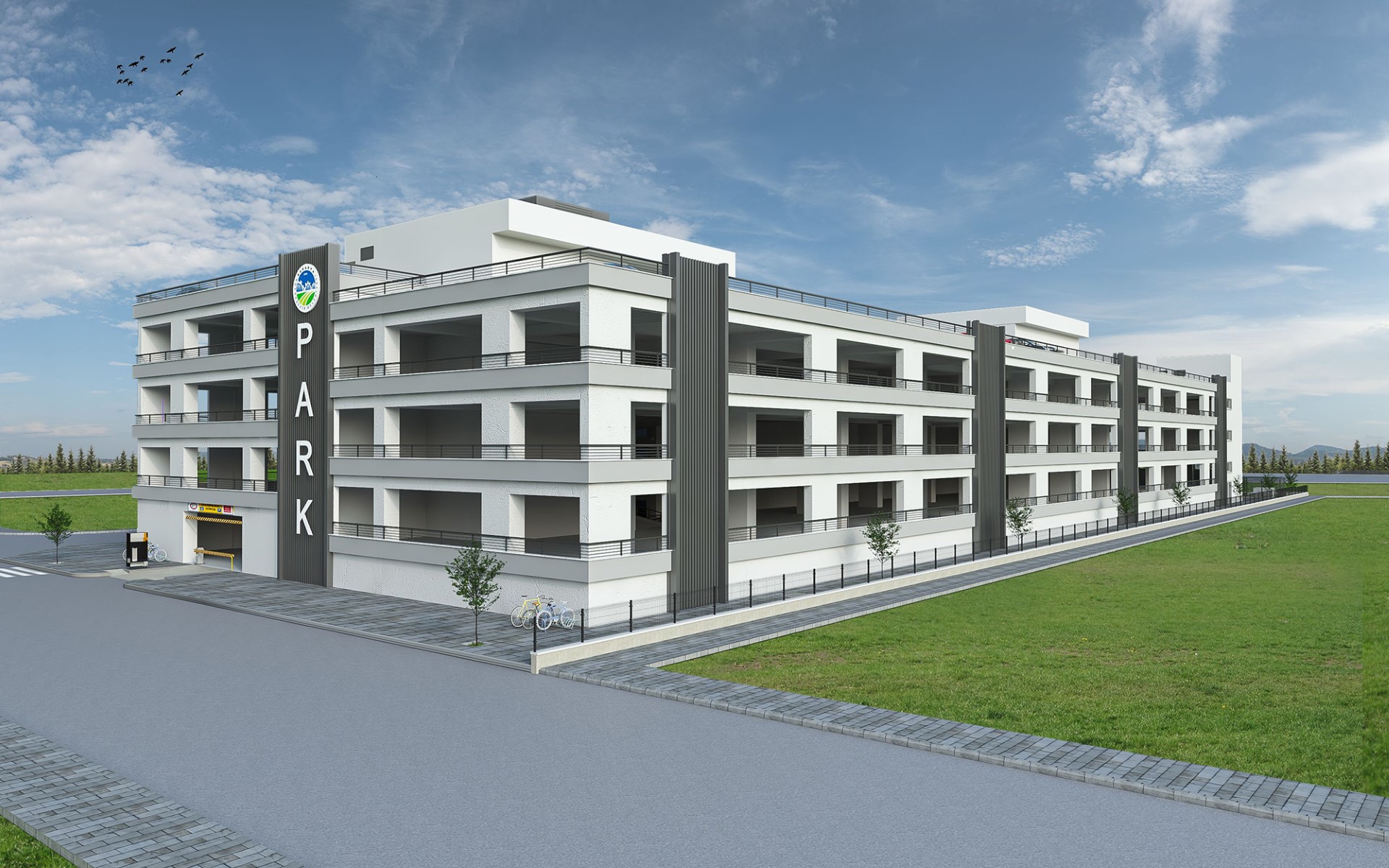 Sağlık kampüsüne katlı otoparkla etkili çözüm- 530 araç kapasiteli olacak 2