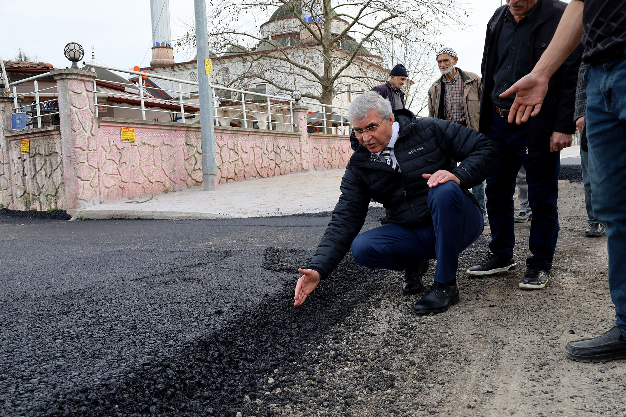 Başkan Ekrem Yüce Hocaköy’deydi 3 Buçuk Kilometrelik Hat Sil Baştan 3