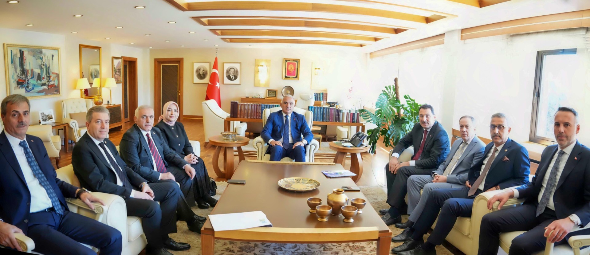 Başkan Alemdar, Ankara'da Iki Bakana Projeleri Anlattı “En Iyisi Için Çalışacağız” 3