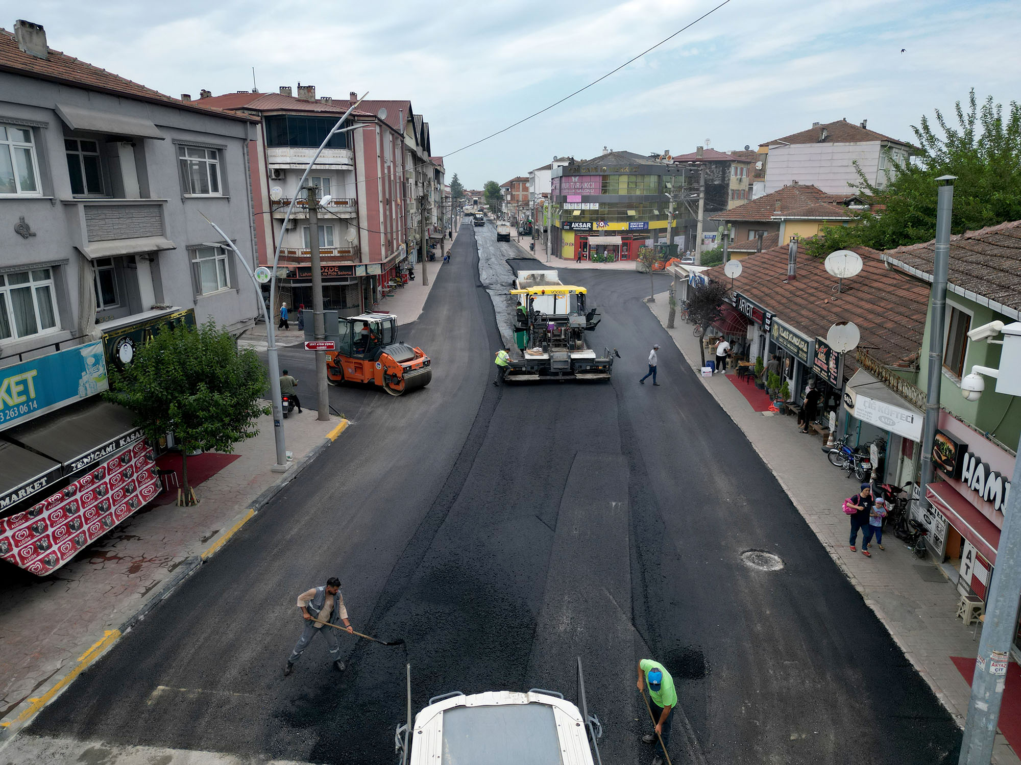 Akyazı’nın En Stratejik Güzergahı Sil Baştan Yenileniyor 5