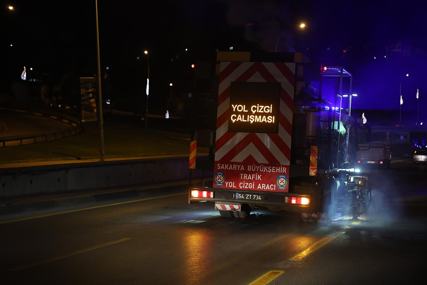 Ekipler Orhan Gazi’de Gece Boyu Çalıştı