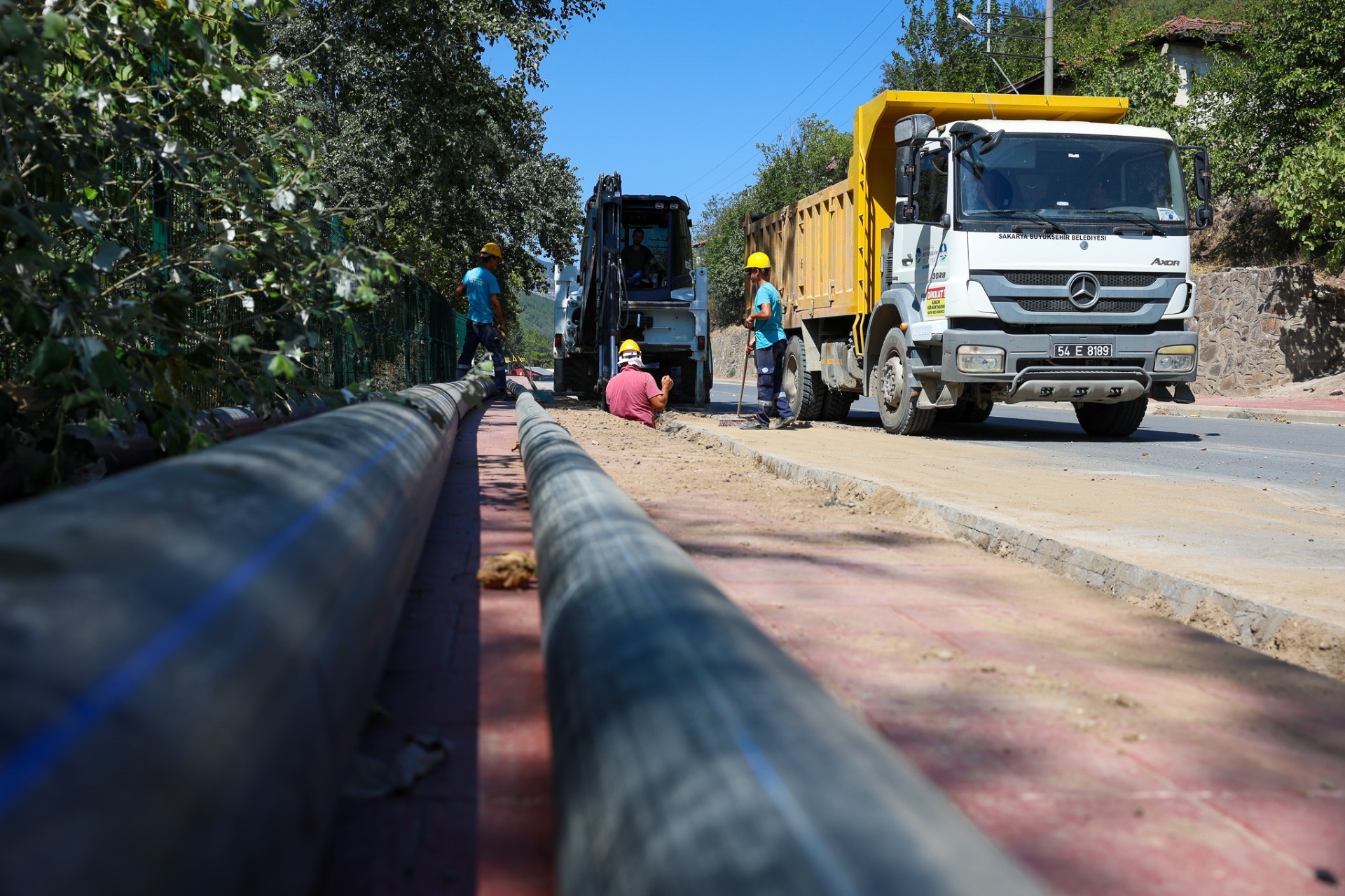 10 Kilometrelik Altyapı Projesi Geyve’nin 6 Mahallesine Kesintisiz Hizmet Sunacak 2