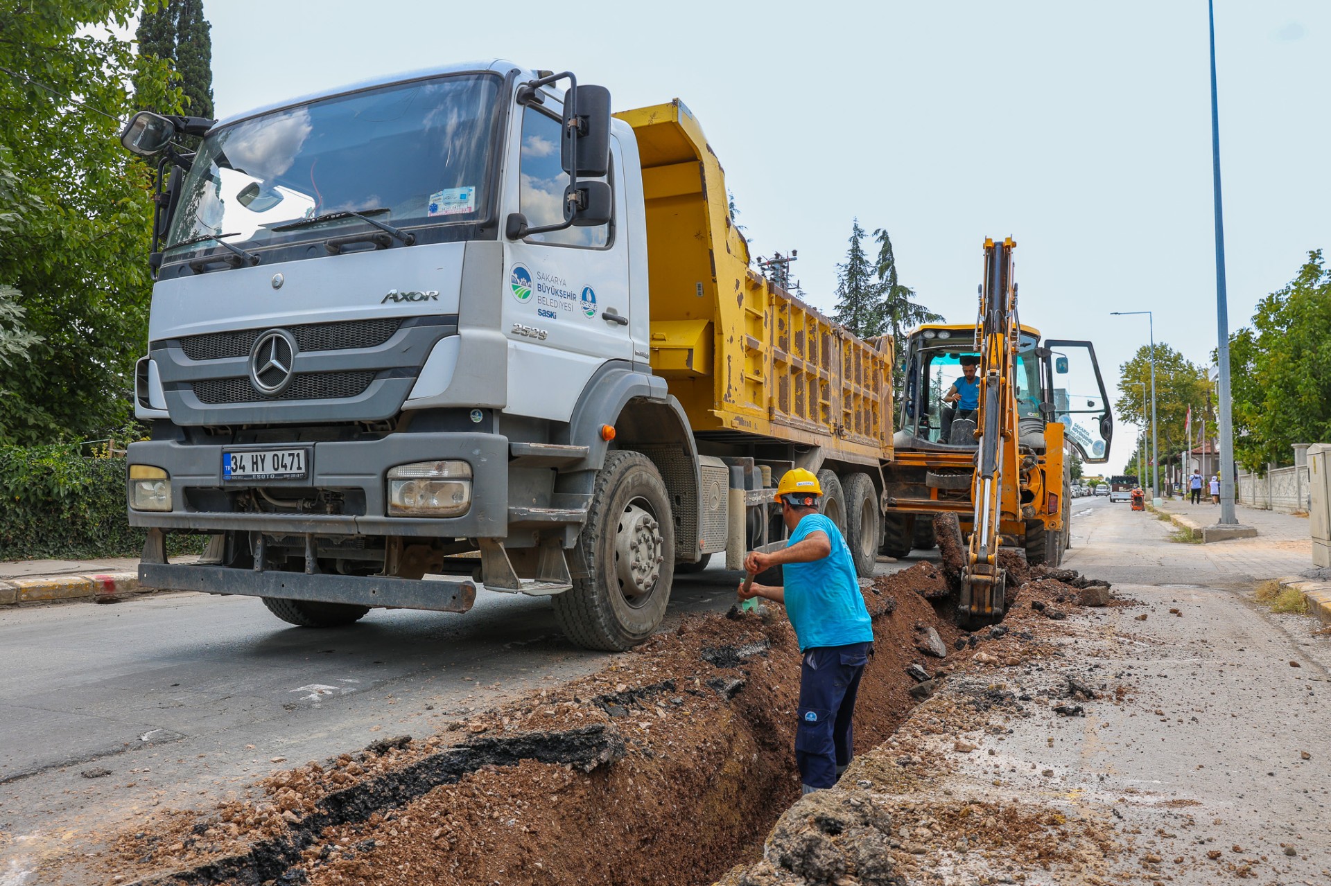 Arifiye’nin Altyapısına Yeni Bir Içme Suyu Hattı Daha Kazandırılıyor 2