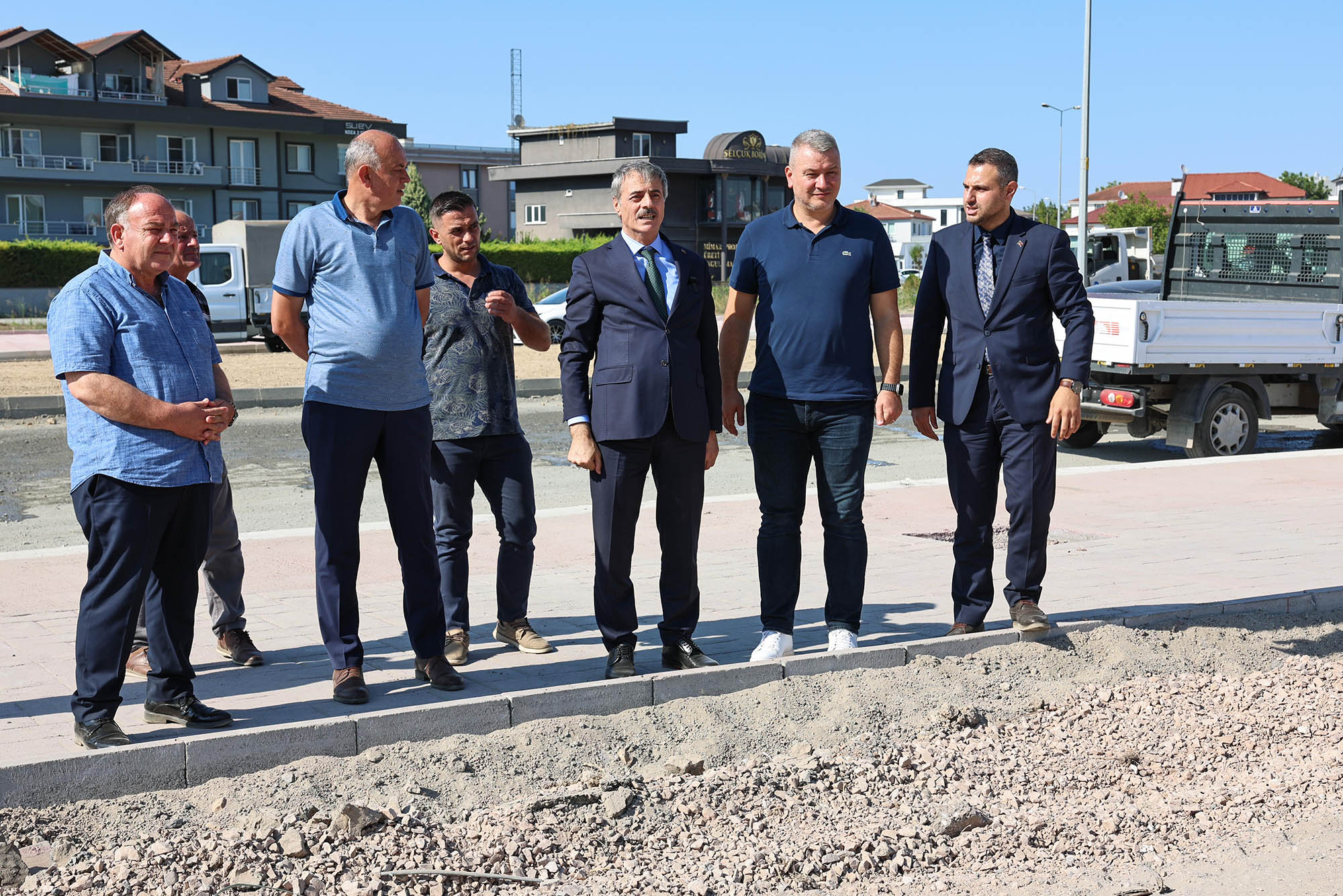 Başkan Alemdar, Bölgeden Son Durumu Paylaştı “Yeni Duble Yol Eylül’de Hizmete Alınacak” 3