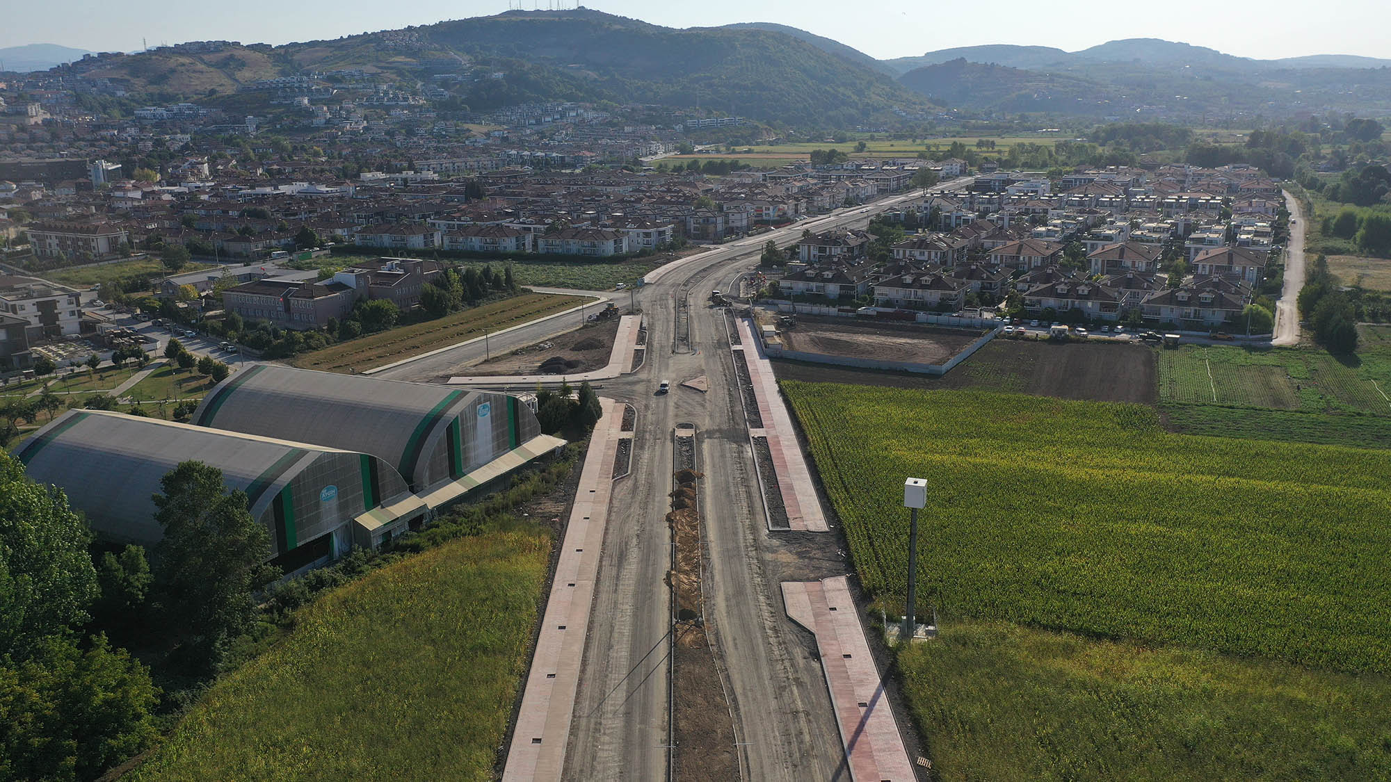 Başkan Alemdar, Bölgeden Son Durumu Paylaştı “Yeni Duble Yol Eylül’de Hizmete Alınacak” 5