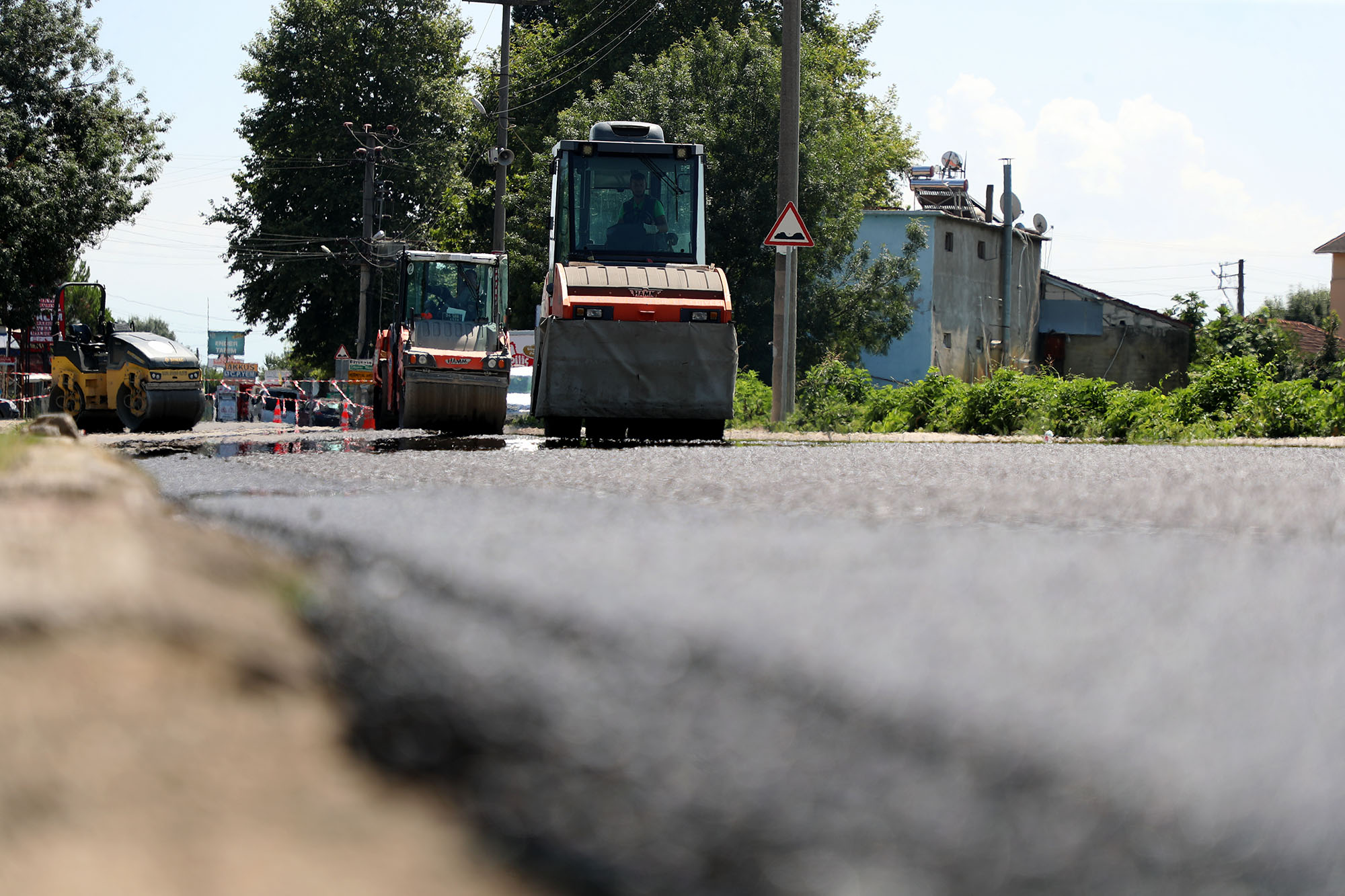 Büyükşehir’den Eski Ankara Yolu’nun Çehresini Değiştiren Mesai 4