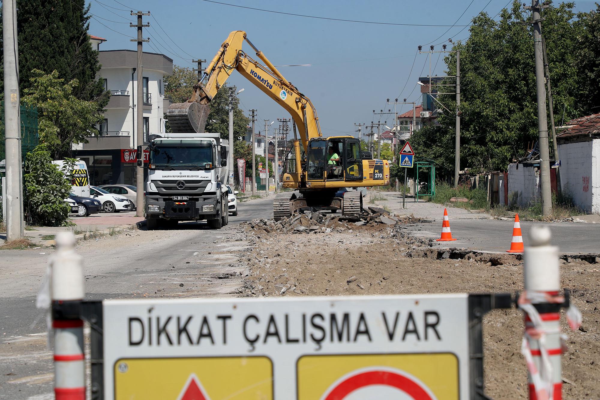 Erenler Küpçüler Caddesi’nde Yenileme Çalışmaları Başladı 2