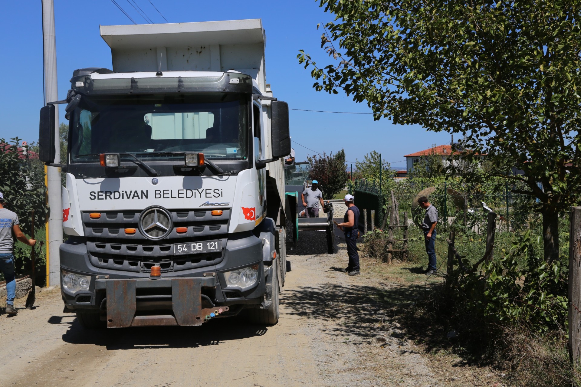 Serdivan'da Asfalt Sezonu Devam Ediyor 2