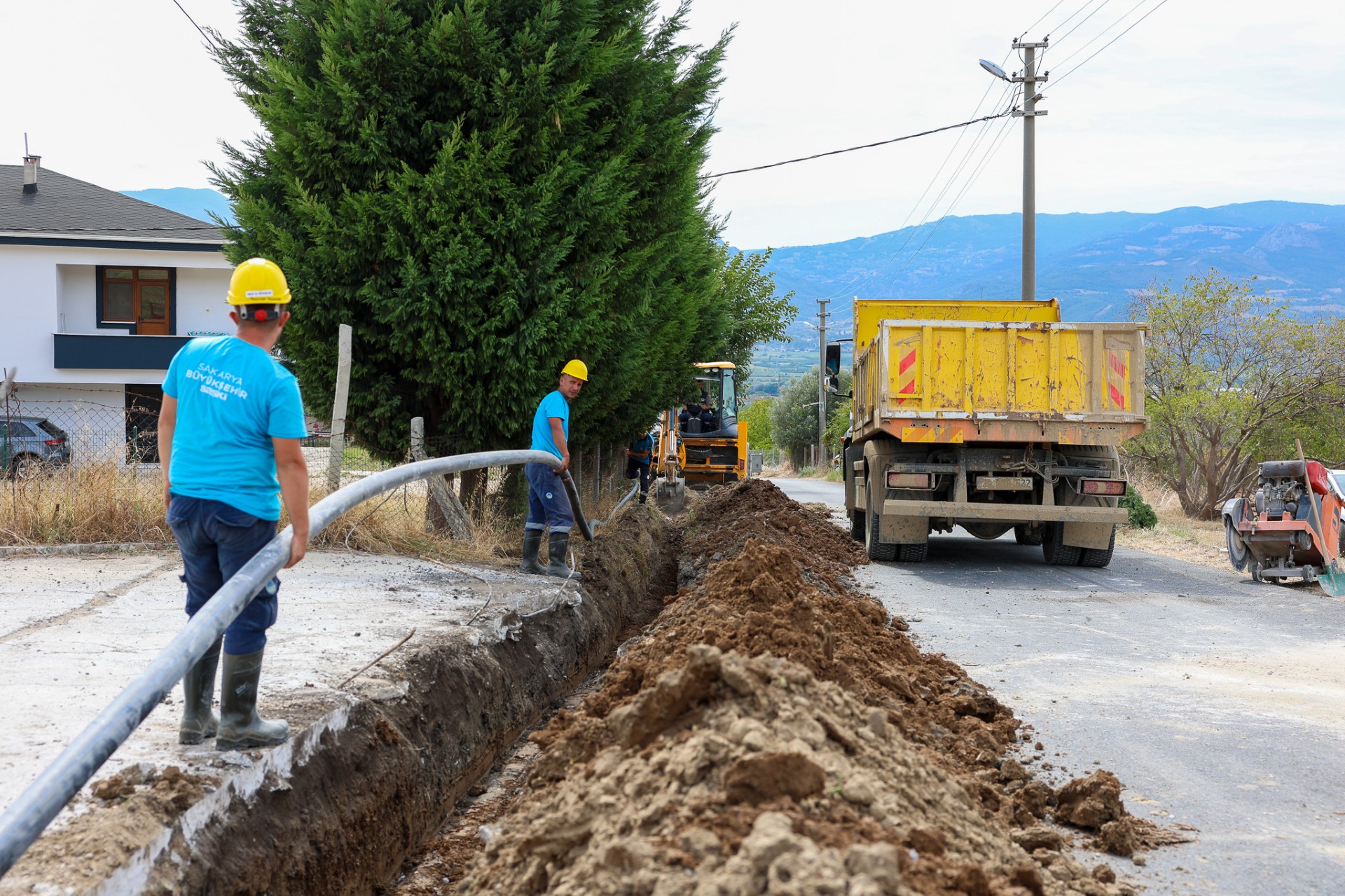 2 Bin Metrelik Hat Ile Teşvikiye'nin Su Sorununa Kesin Çözüm 4