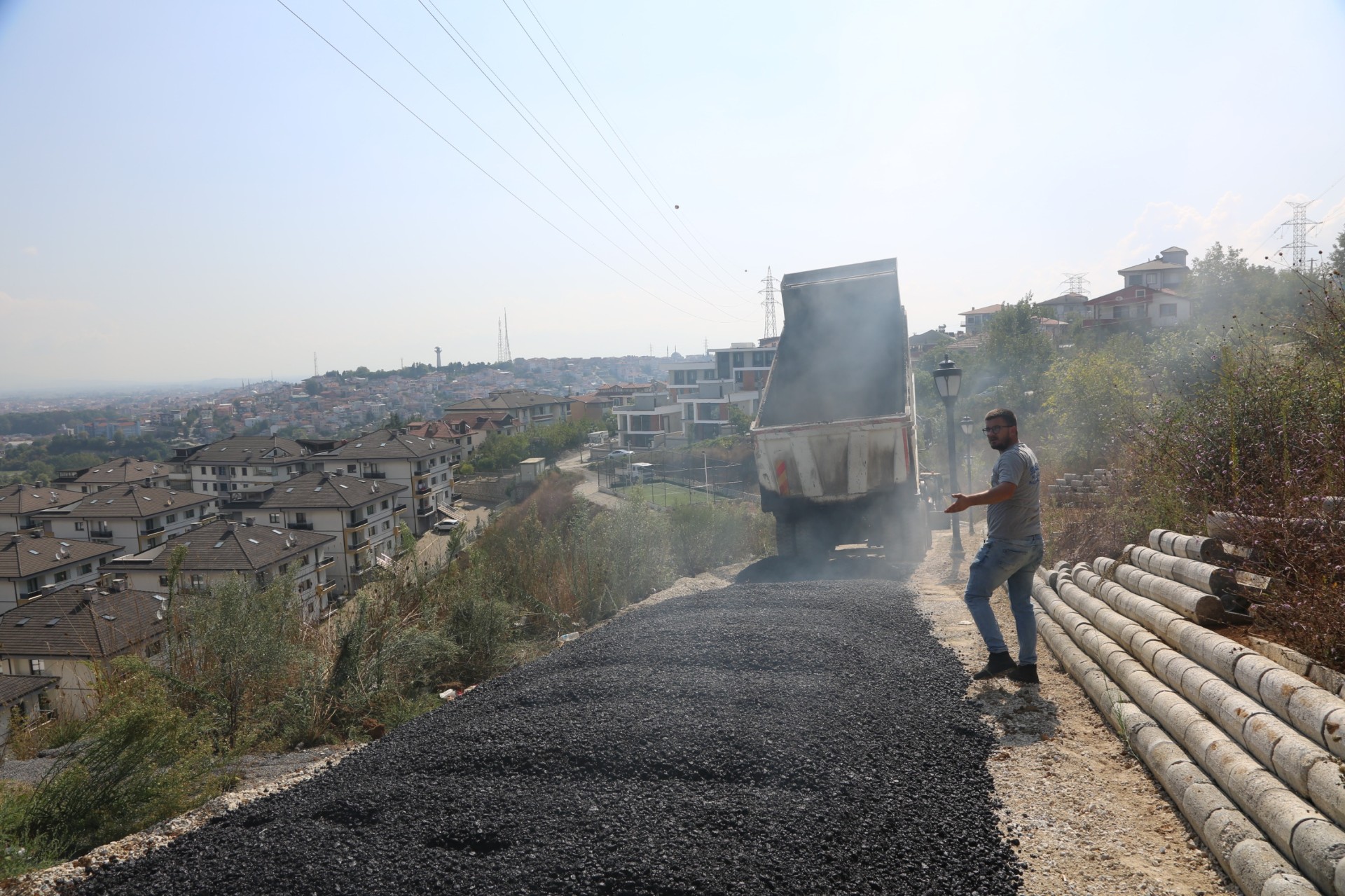 Serdivan'da Yollar Yenileniyor 3