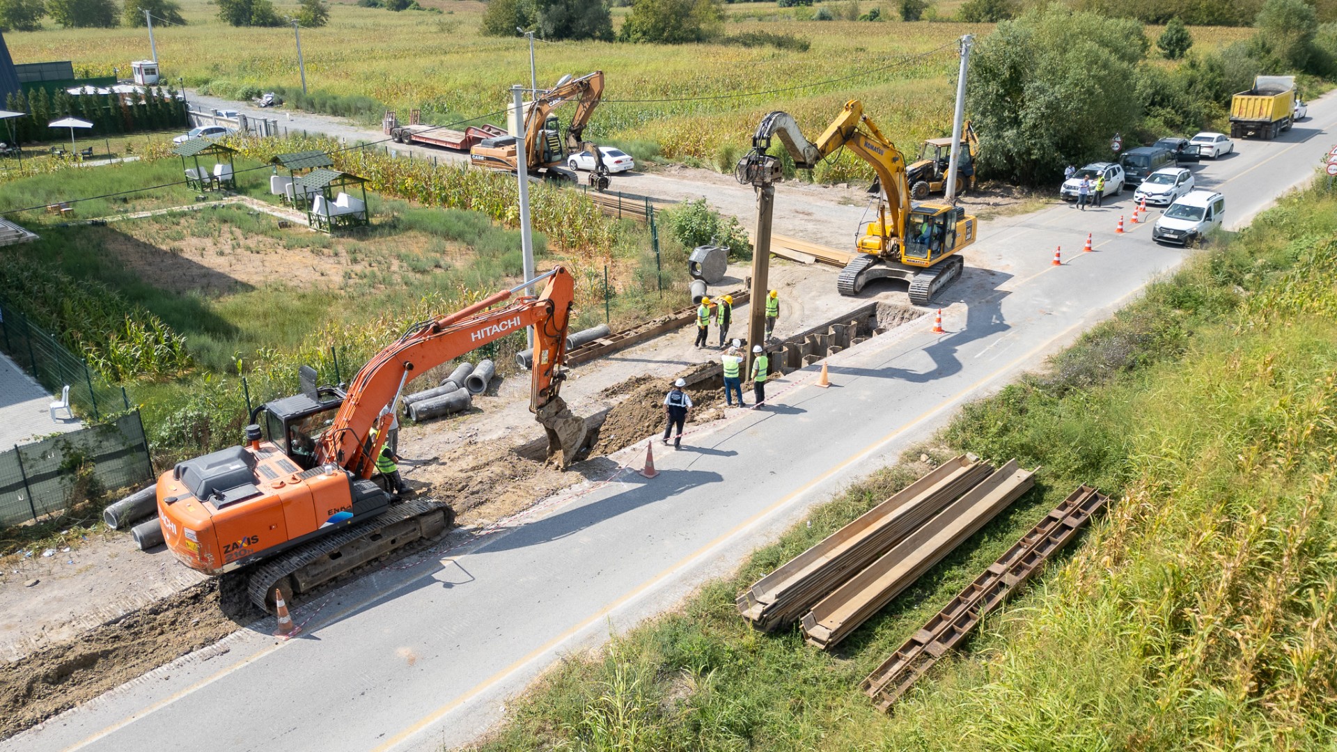 Söğütlü’yü Güçlü Altyapısına Kavuşturacak Projede Çalışmalar Başlıyor2