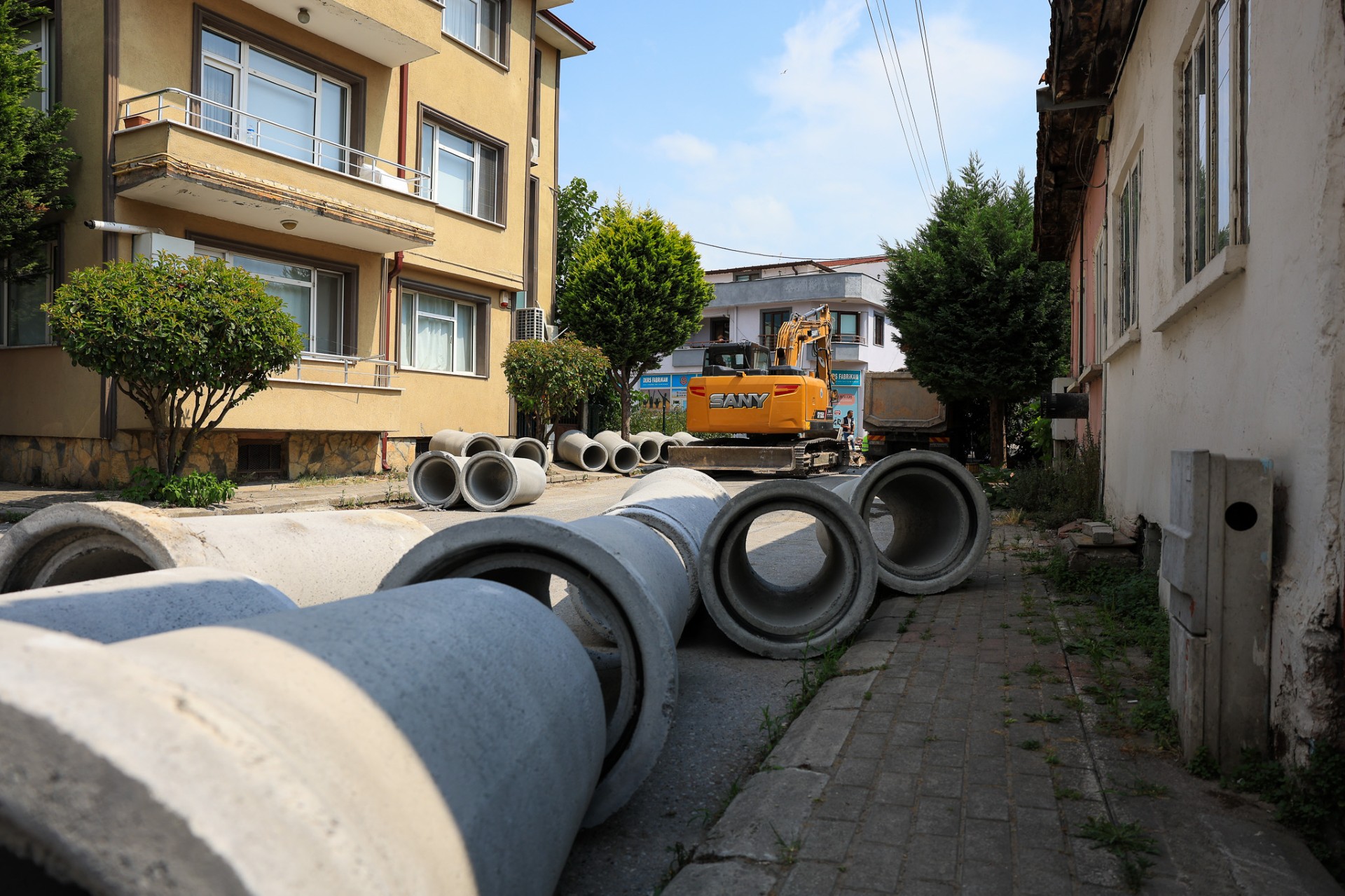 Yenilenen Altyapı Ile Semerciler Mahallesi