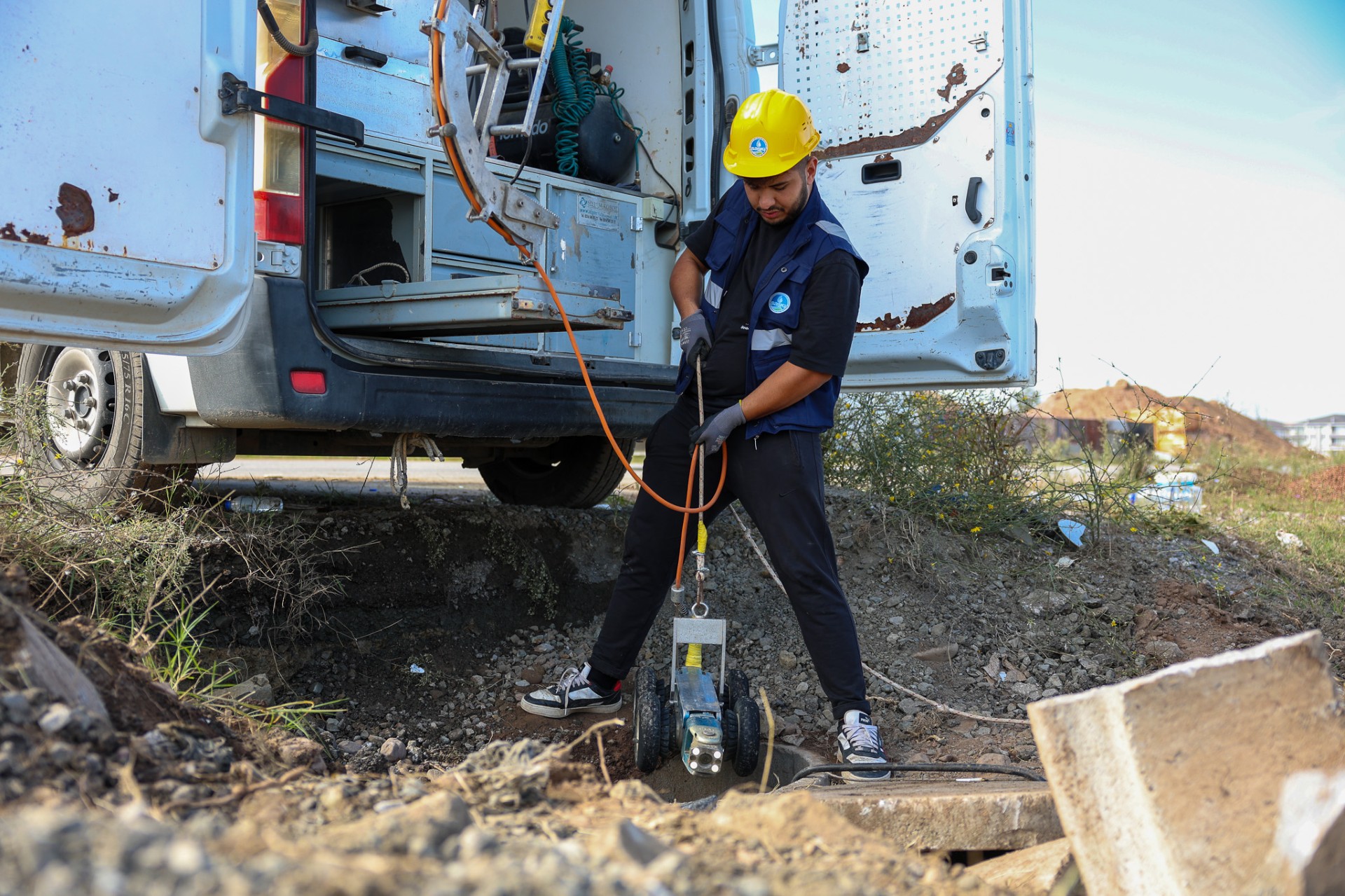 Robotlar Altyapıya Indi 3 Bin 300 Metrelik Hatta Detaylı Temizlik