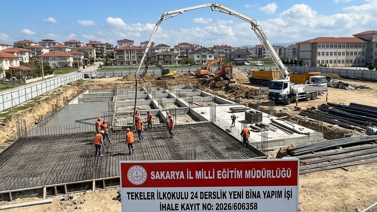 Sakarya’da iki yeni okul için ihale