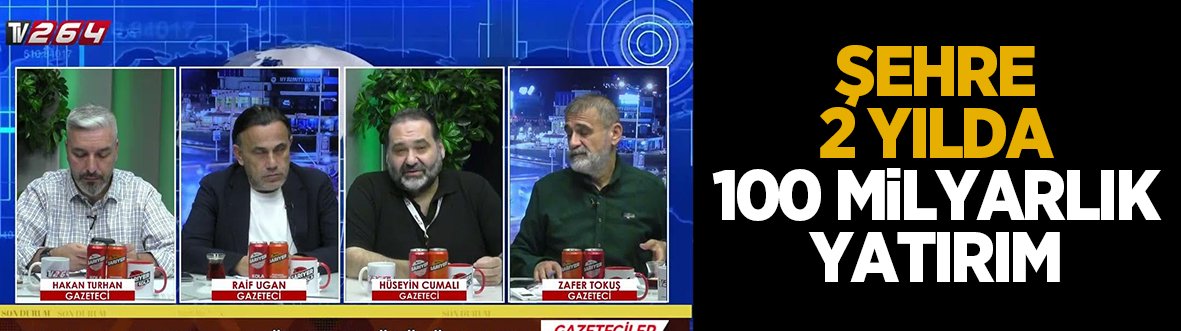 Başkan Alemdar'ın 2 yıllık görev sürecini gazeteciler canlı yayında değerlendirdi