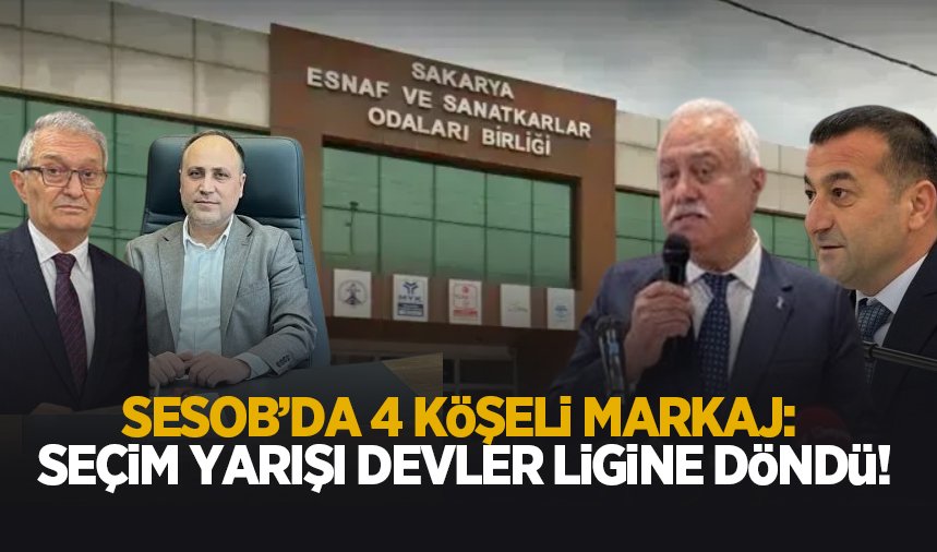 SESOB’da 4 Köşeli Markaj: Seçim Yarışı Devler Ligine Döndü!