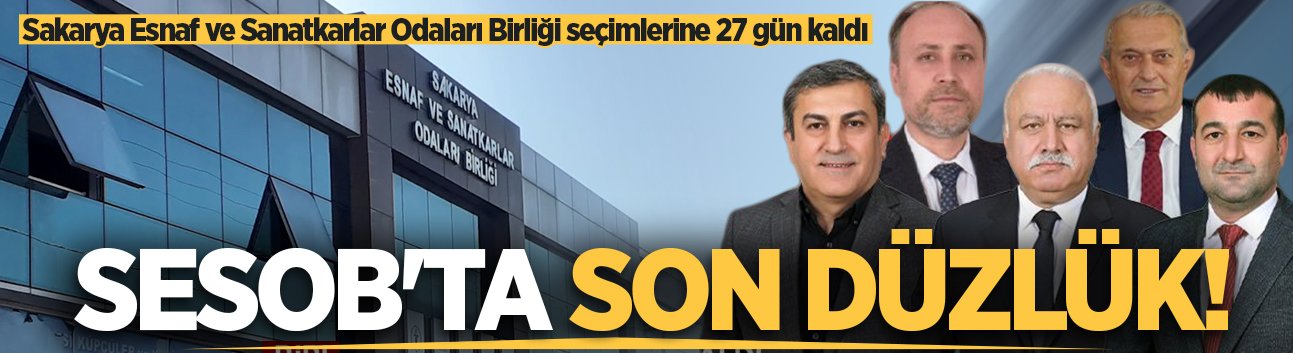 SESOB'ta son düzlük