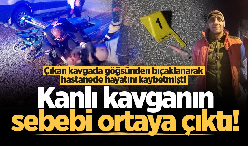 Akyazı'da 1 kişinin öldüğü kanlı kavganın sebebi ortaya çıktı!
