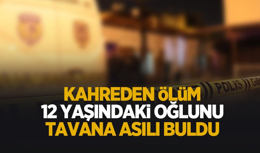 Acı ölüm; 12 yaşındaki çocuk kurtarılamadı