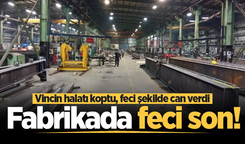 Hendek'te yine ölümlü iş kazası! Vincin halatı koptu, feci şekilde can verdi