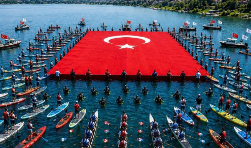 Sapanca Gölü'nde rekor denemesi yapılacak