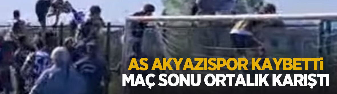 Final maçında saha karıştı; Olaylar çıktı