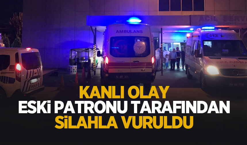 Eski çalışanını vurdu