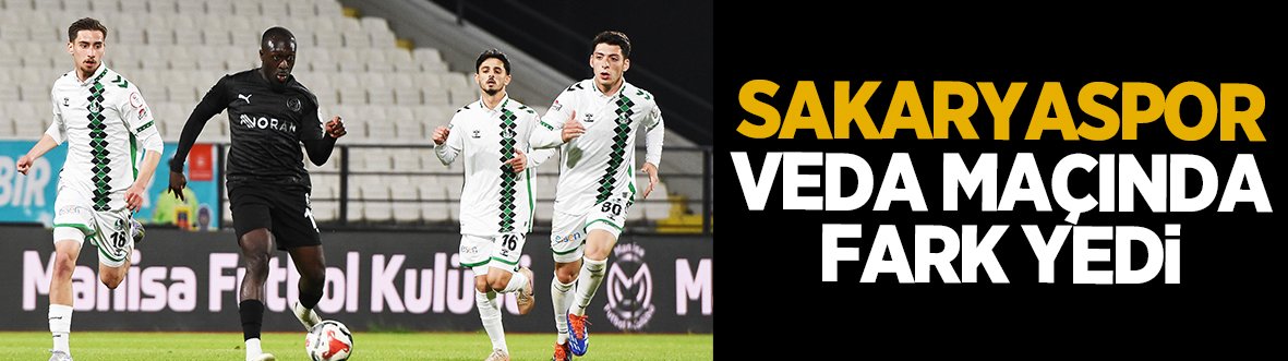 Manisa FK 5 Sakaryaspor 0