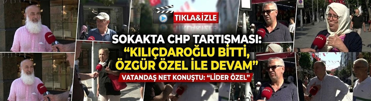 Adapazarı sokaklarından CHP Yorumu: Kılıçdaroğlu’na kötü, Özgür Özel’e iyi haber!