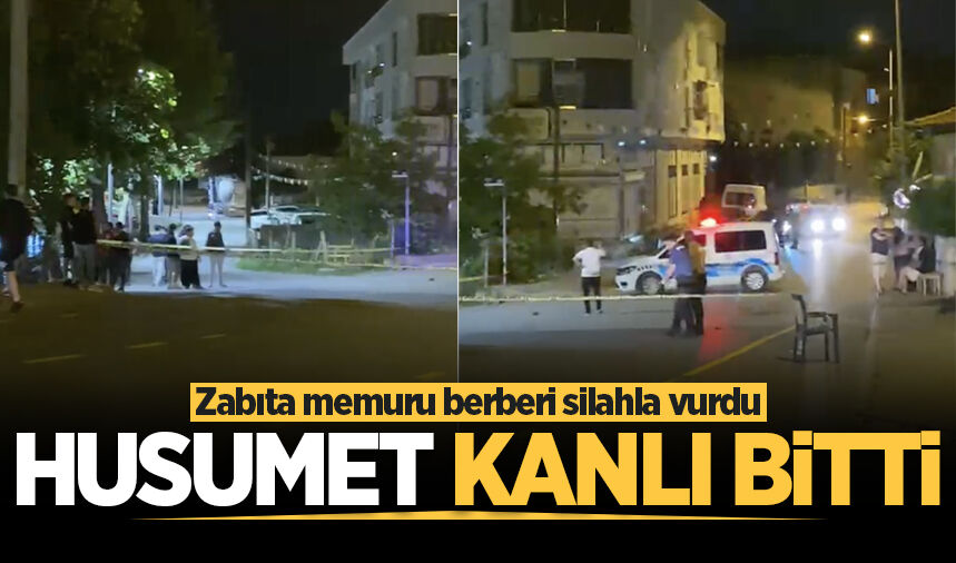 Hendek'te husumet kanlı bitti: Zabıta memuru berberi silahla vurdu