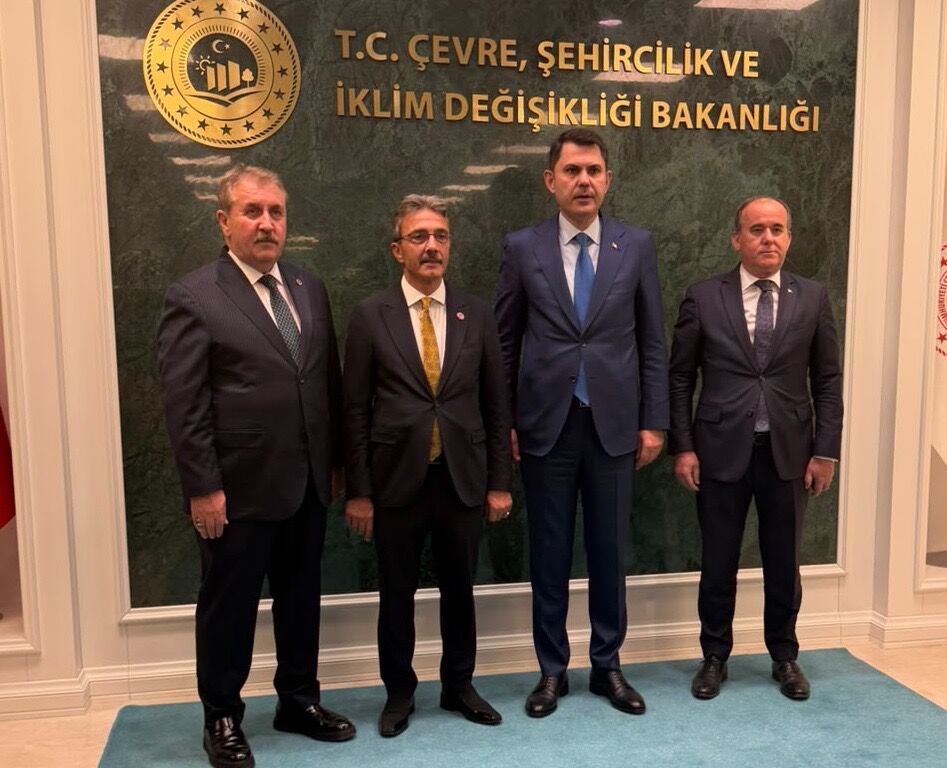 Başkan Şenol Di̇nç, Bakan Murat Kurum’u Zi̇yaret Etti̇ (2) (1)