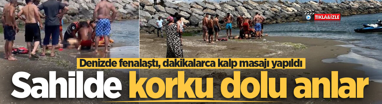 Karasu'da serinlemeye girdiği denizde fenalaştı! Durumu kritik