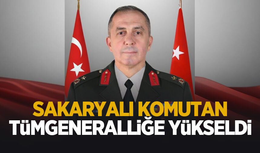 Sakaryalı Şener Kopal'a Tümgeneral rütbesi