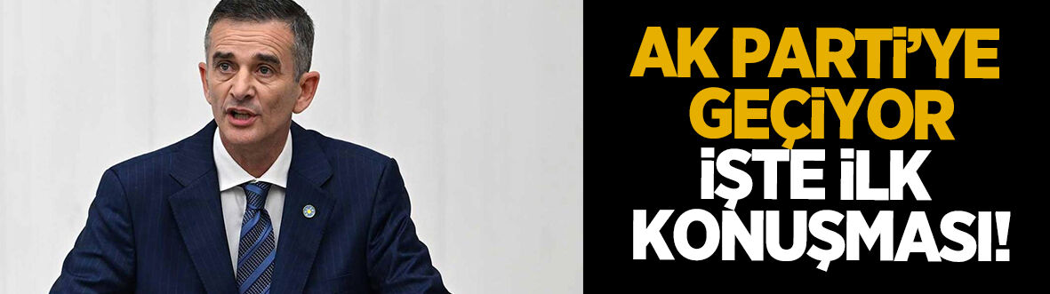 AK Parti'ye geçecek olan Dikbayır TV Programcısına konuştu