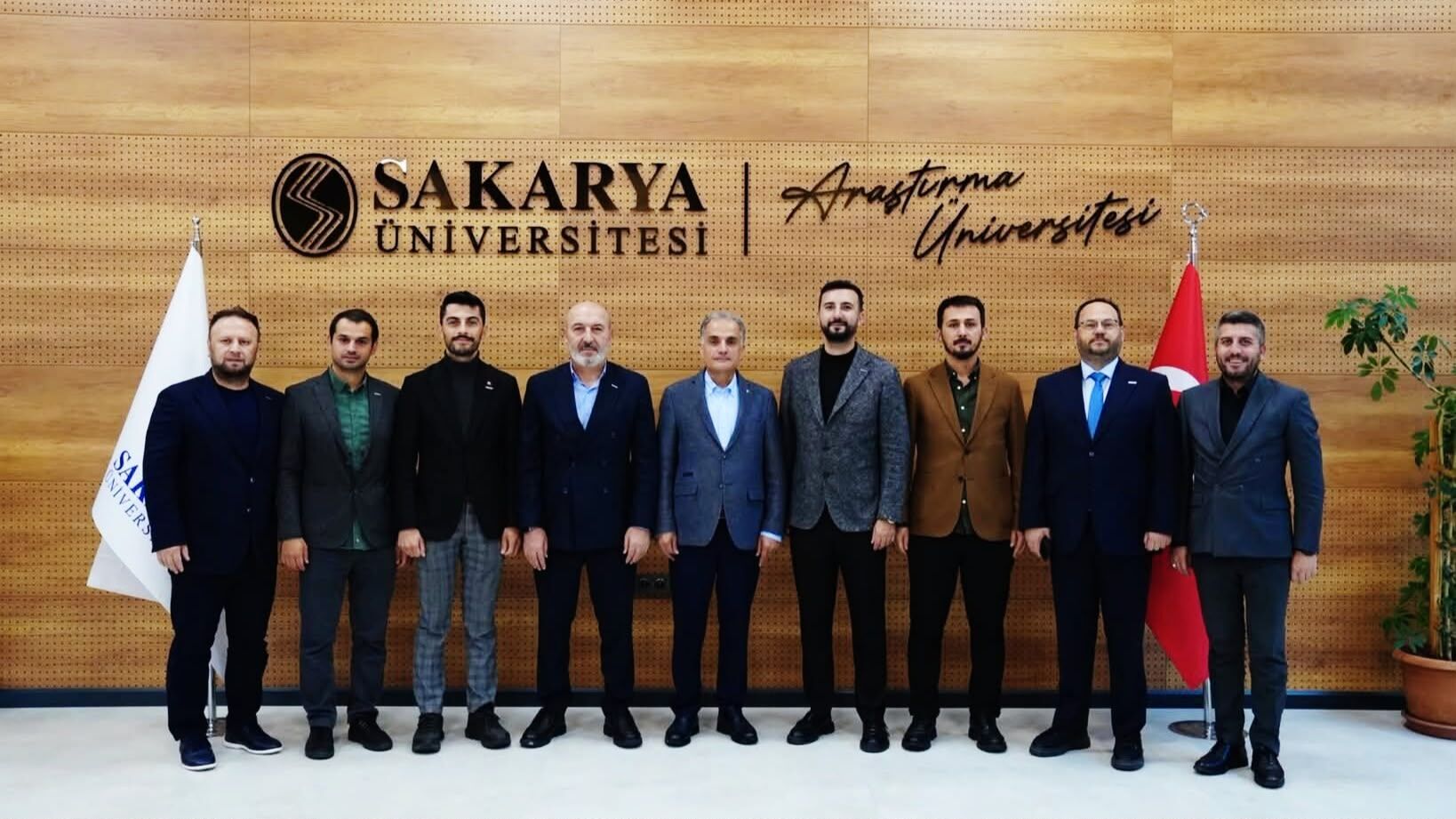 MÜSİAD Sakarya’dan Rektör Hamza Al’a tebrik ziyareti