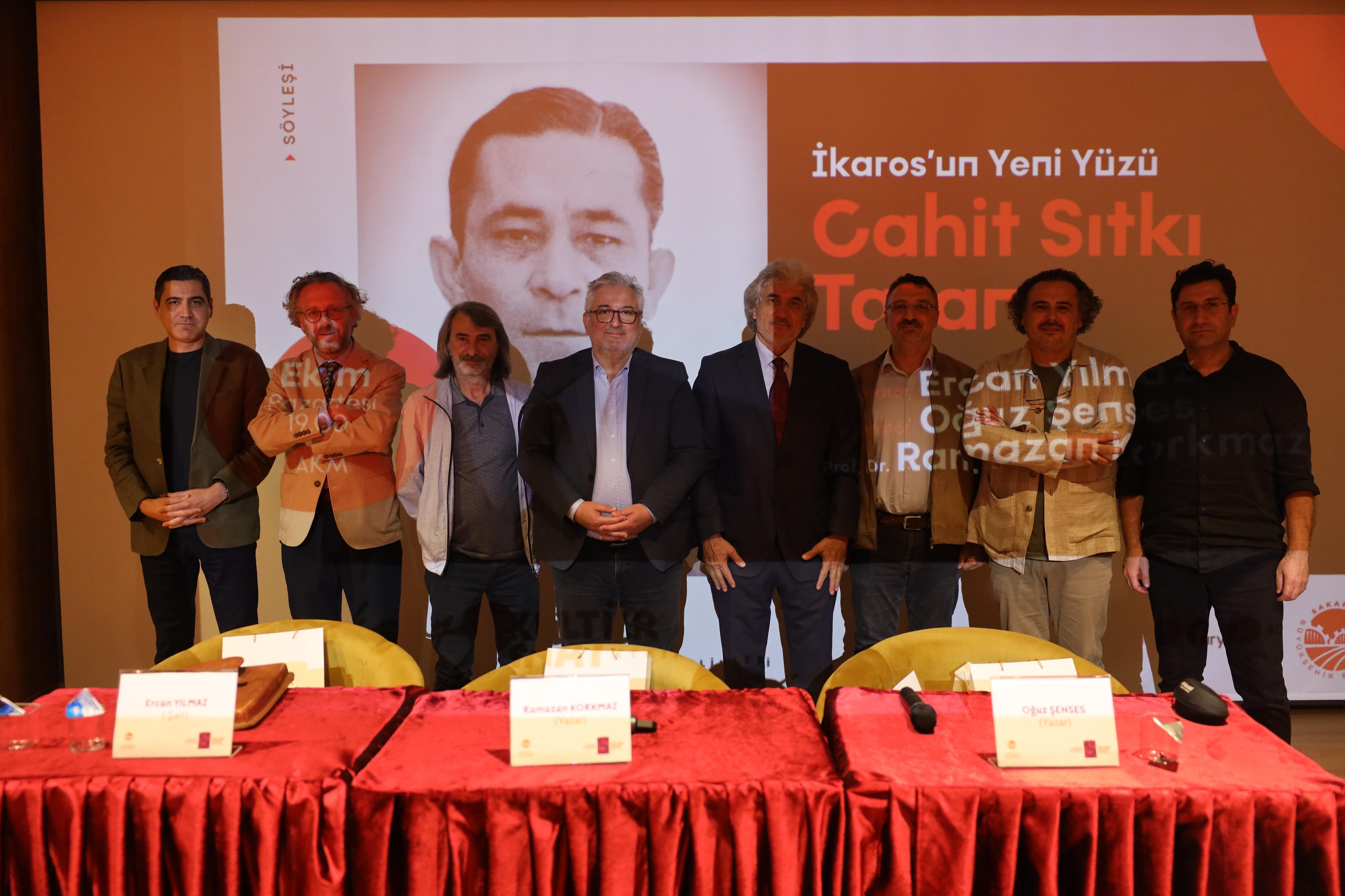 Cahit Sıtkı Tarancı’nın yaşamı ve şiir dünyası AKM’de konuşuldu