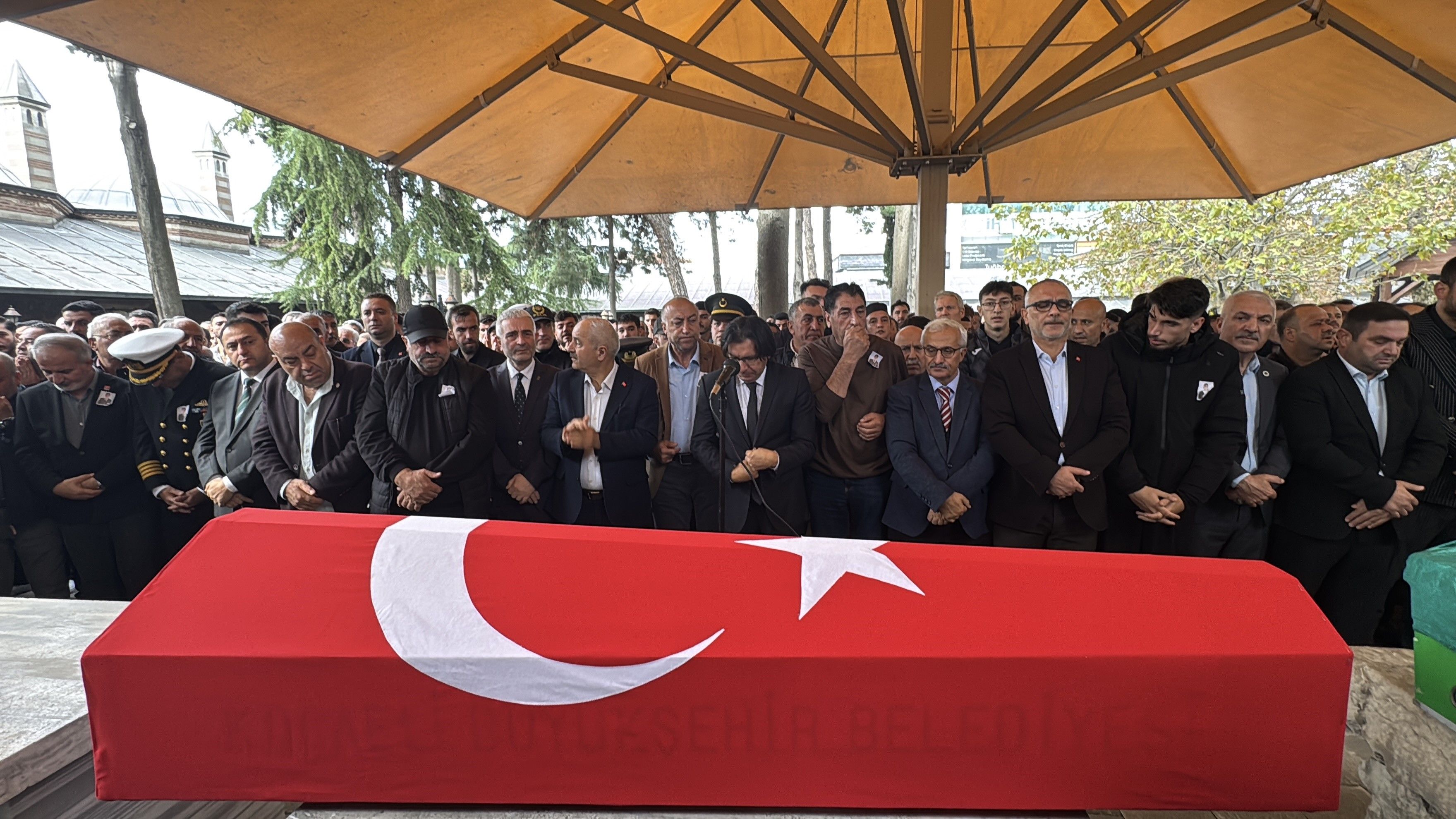 Hayatını kaybeden uzman çavuş törenle son yolculuğuna uğurlandı