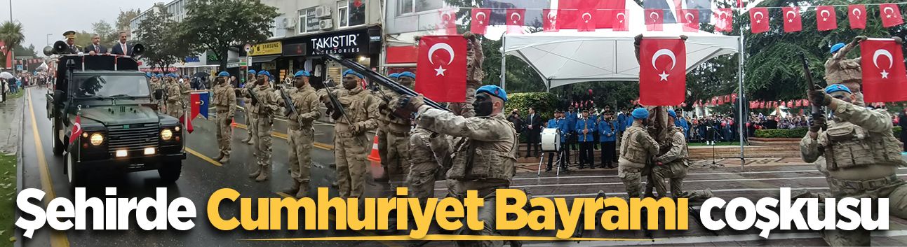 Cumhuriyet’in 103. yılı Sakarya'da coşkuyla kutlandı!