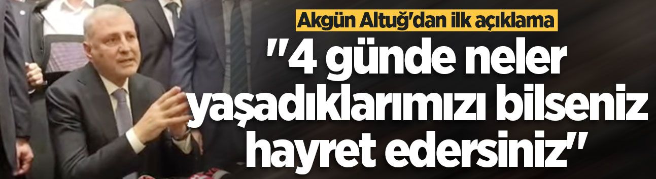 SATSO başkanlık seçimini kazanan Akgün Altuğ'dan ilk açıklama
