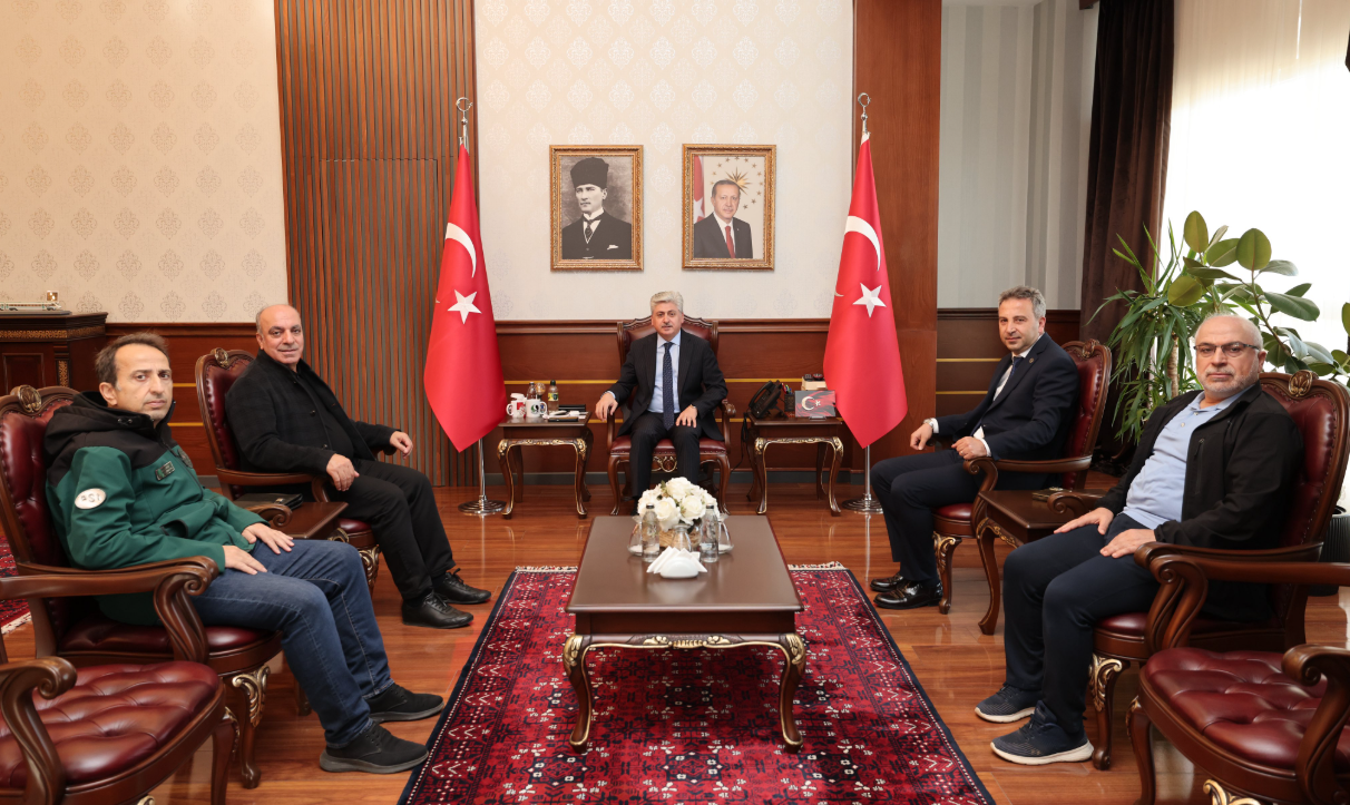 Vali Doğan, DSİ heyetini kabul etti