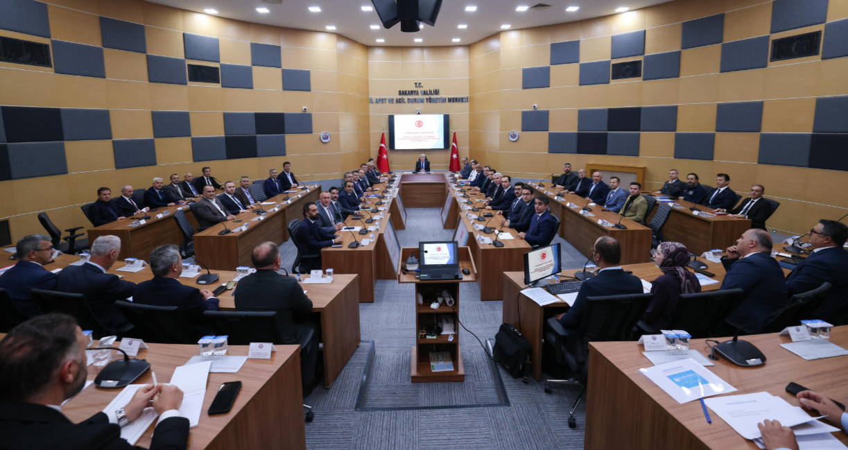 Sakarya’da İl Koordinasyon Kurulu Toplantısı