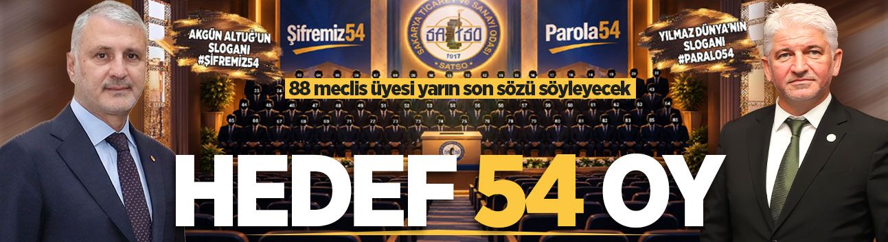 SATSO'da 88 meclis üyesi yarın son sözü söyleyecek!